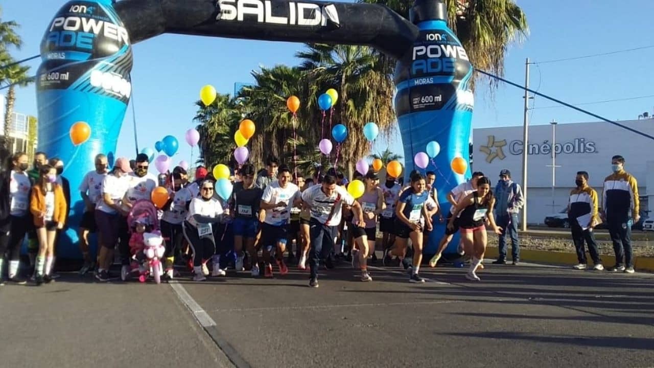 Durante la edición 2022, también se estimaron cerca de 500 participantes en la carrera de Unidos Down Los Mochis