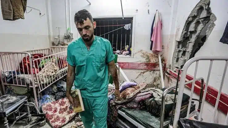 Ejército israelí deshabilita el hospital Nasser en Gaza