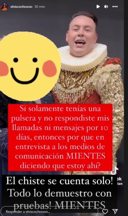 La influencer El Viscocho responde a Héctor Limón en Instagram