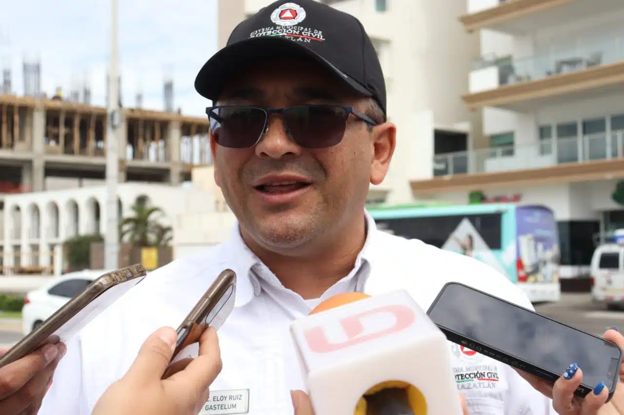 Eloy Ruiz Gastélum, coordinador de Protección Civil municipal