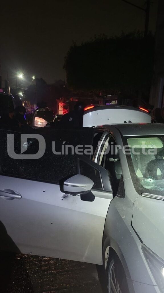 Imágenes de los vehículos involucrados en la balacera de este jueves por la noche en Culiacán.