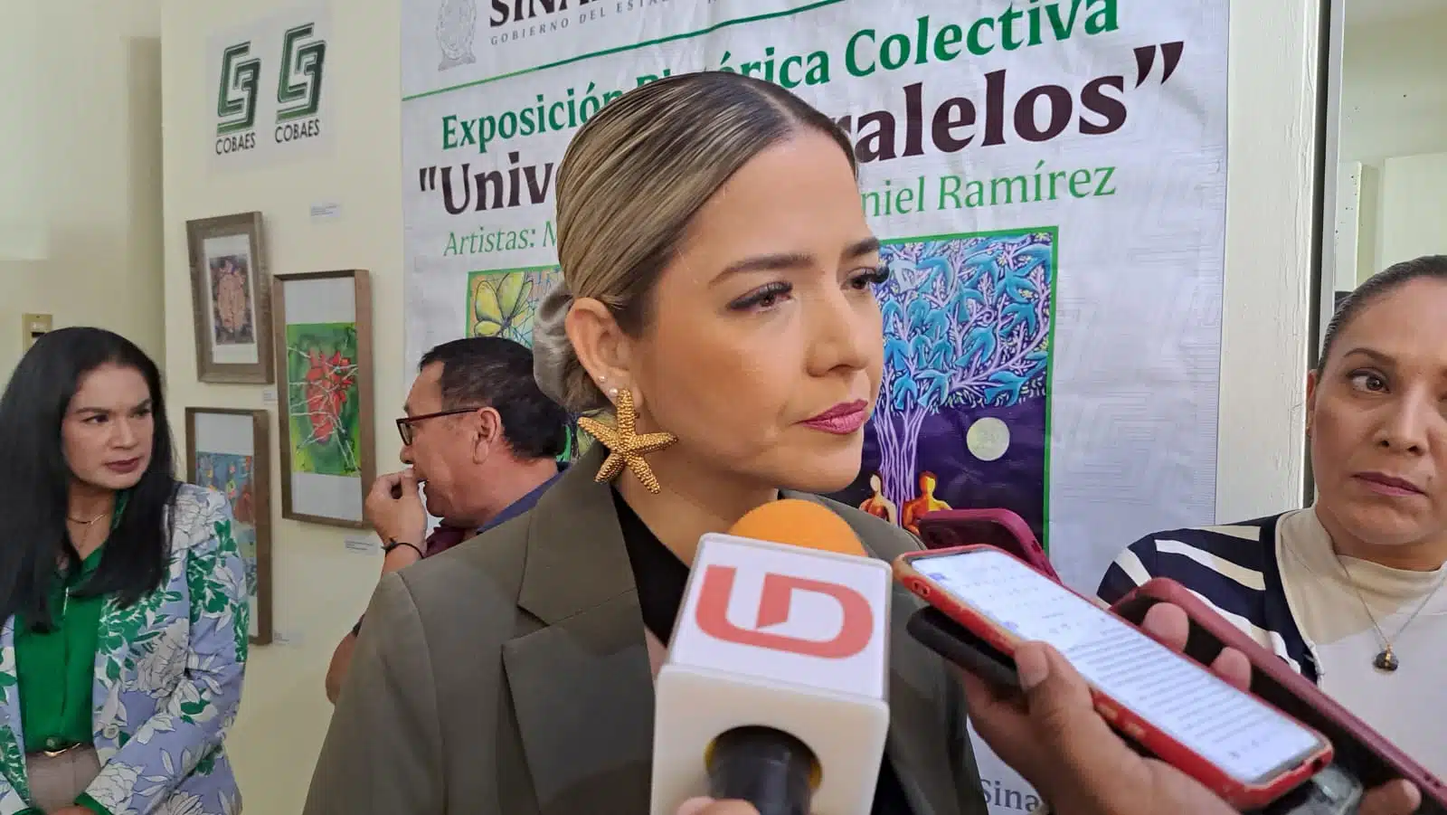 Estrella Palacios Domínguez, titular de la Sectur en Sinaloa,