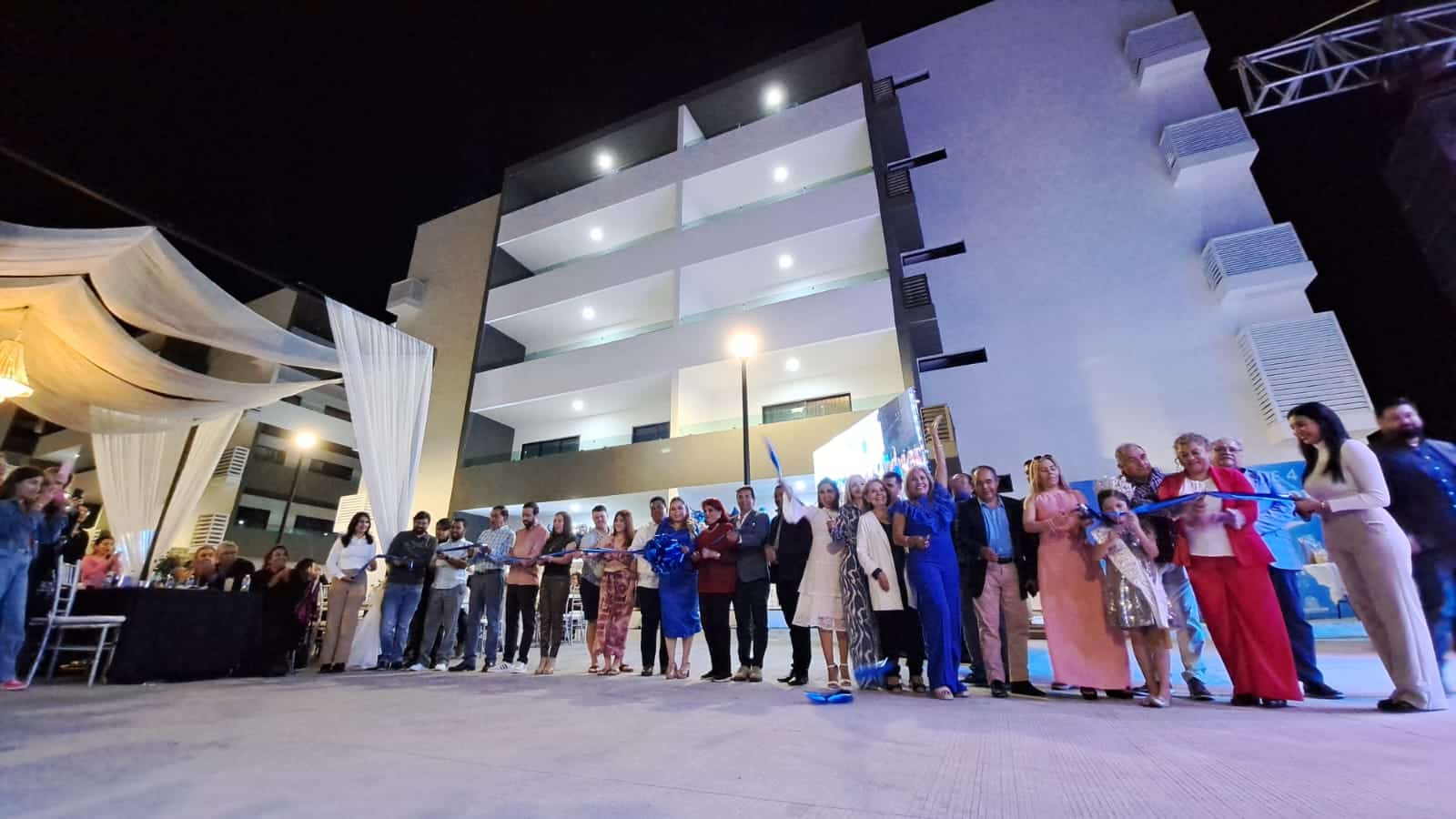 Evento de inauguración de nuevo condominio de Grupo Hersa