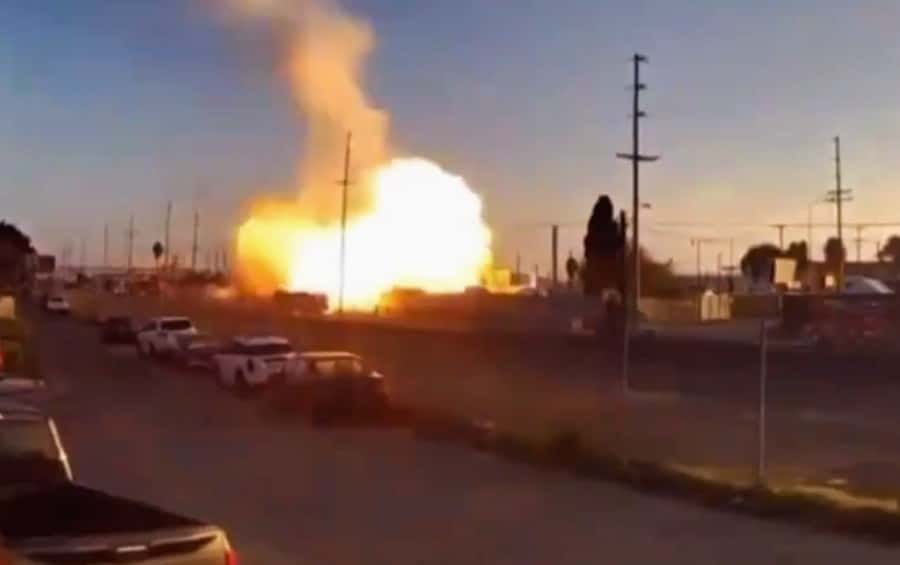 Explosión de camión deja 9 heridos en California