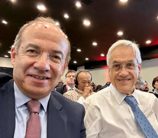 Felipe Calderón y´Sebastian Piñera