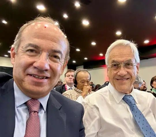 Felipe Calderón y´Sebastian Piñera