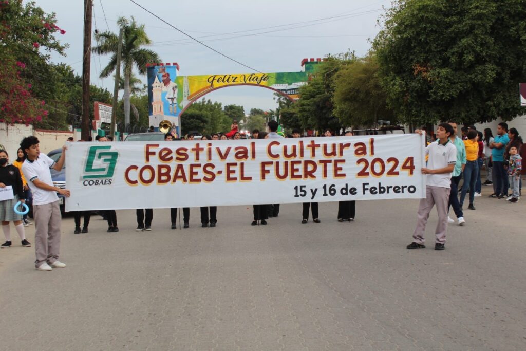 Inauguración de Festival Cultural Cobaes-El Fuerte 2024