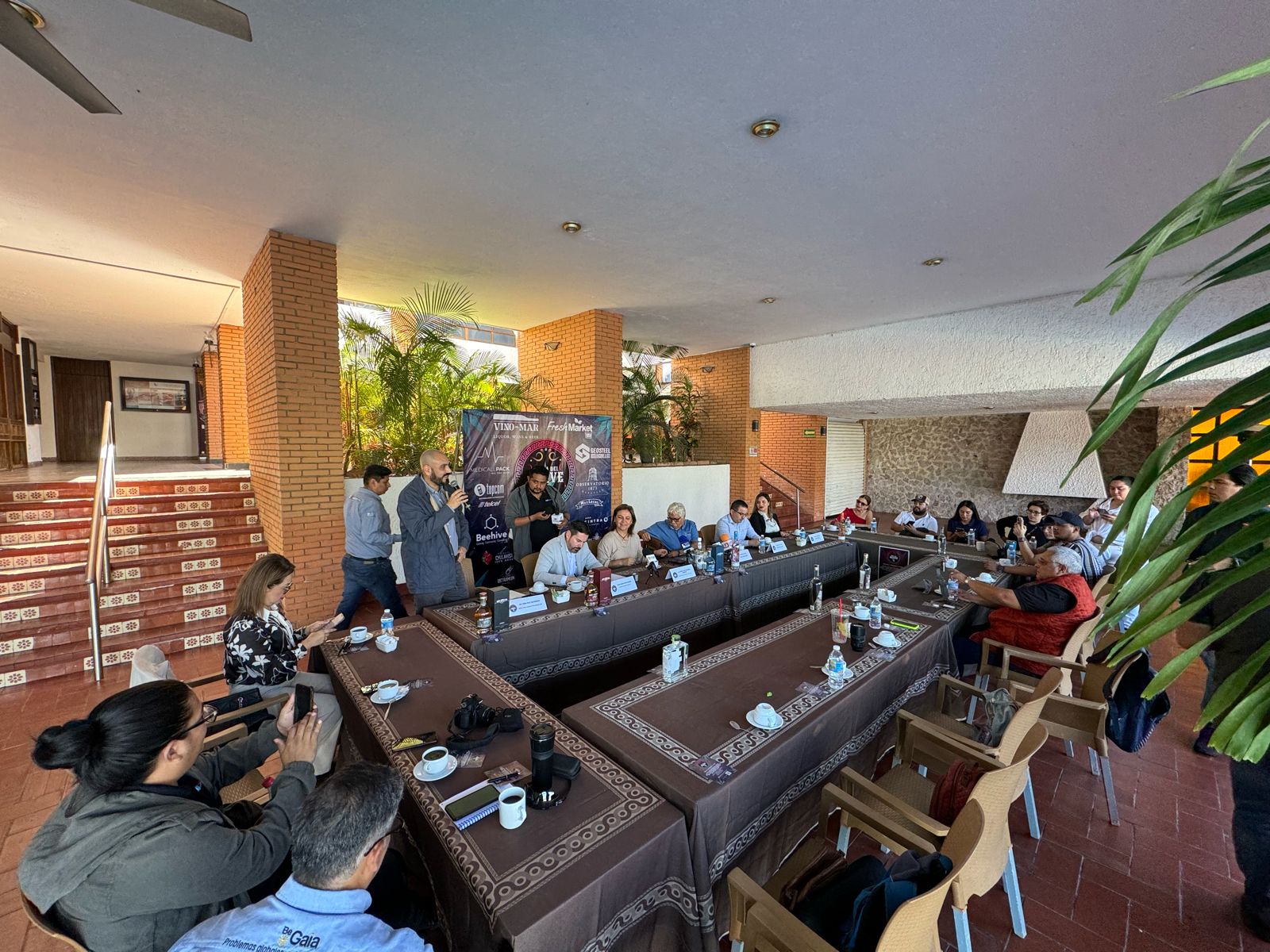 Conferencia de prensa sobre la Fiesta del Agave en Mazatlán