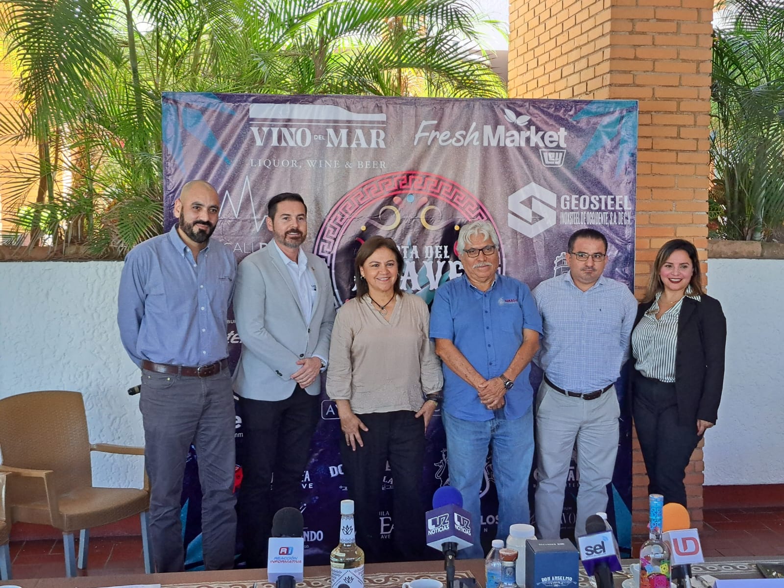 Conferencia de prensa sobre la Fiesta del Agave en Mazatlán