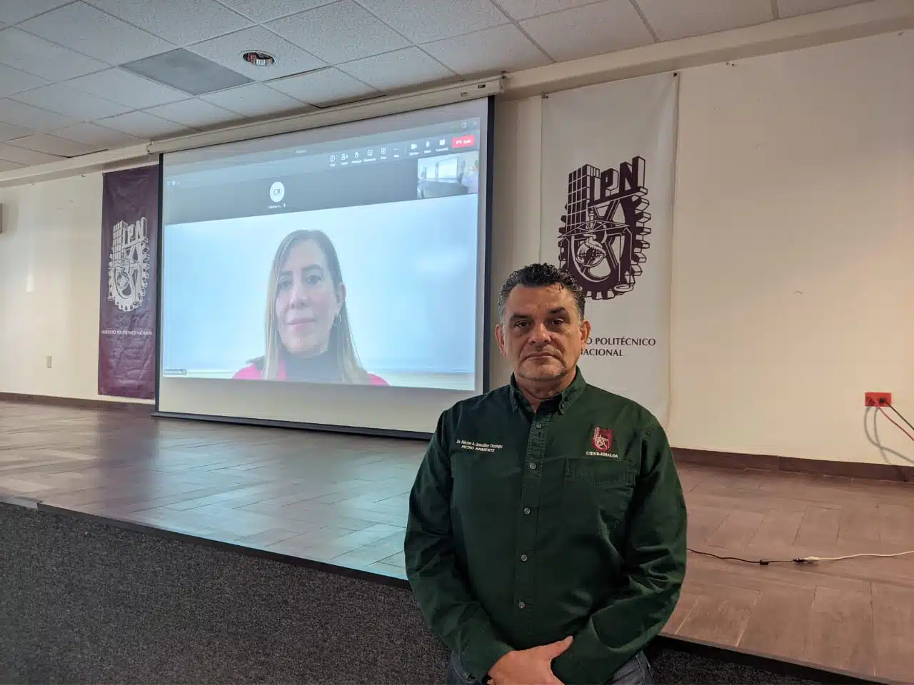 Héctor González Ocampo en el Ciidir de Guasave