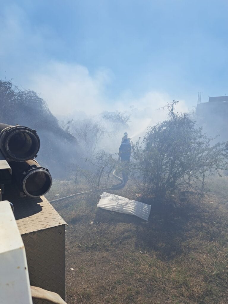 Incendio en Potrerillos del Norote