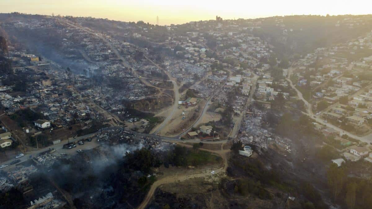Incendios en Chile