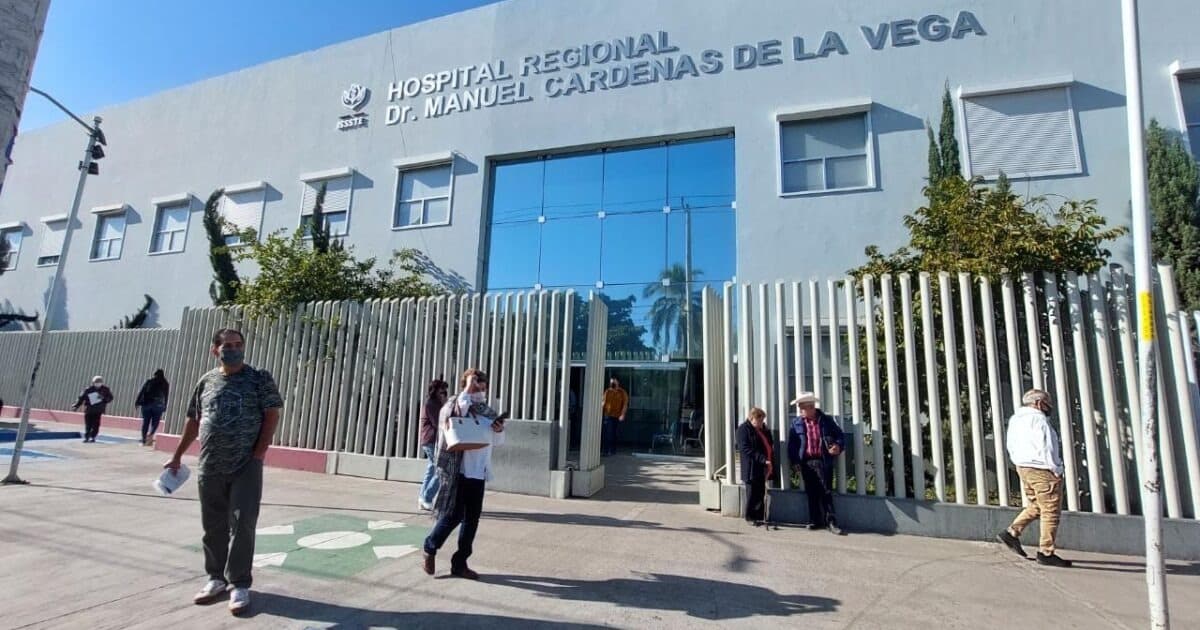 La menor fue llevada inconsciente a la unidad del Issste.