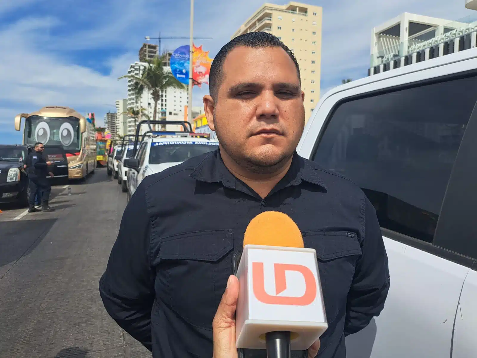 Jaime Othoniel Barrón en entrevista con Línea Directa en Mazatlán