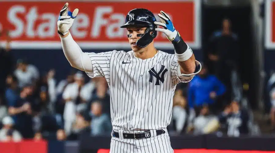 Jugador de los Yankees de Nueva York.