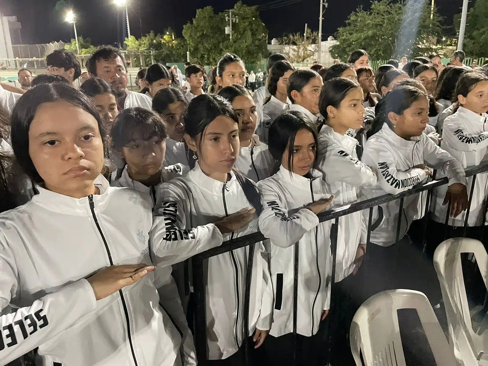 Jugadores del IMDEM en un evento en Mazatlán