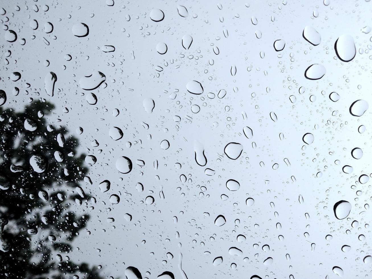 Gotas de lluvias y clima