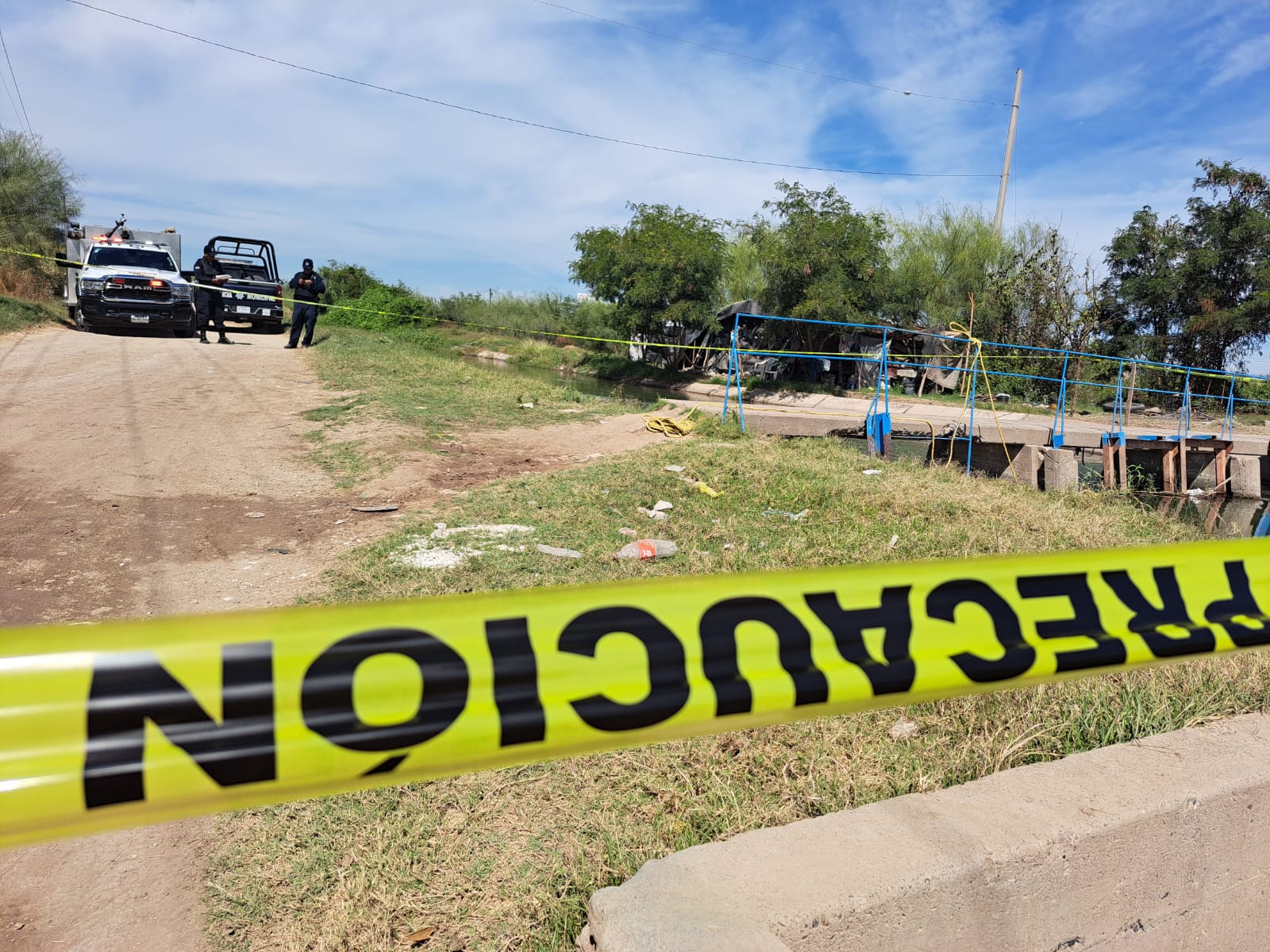 El cuerpo fue localizado en un canal de la sindicatura de Adolfo Ruiz Cortines.