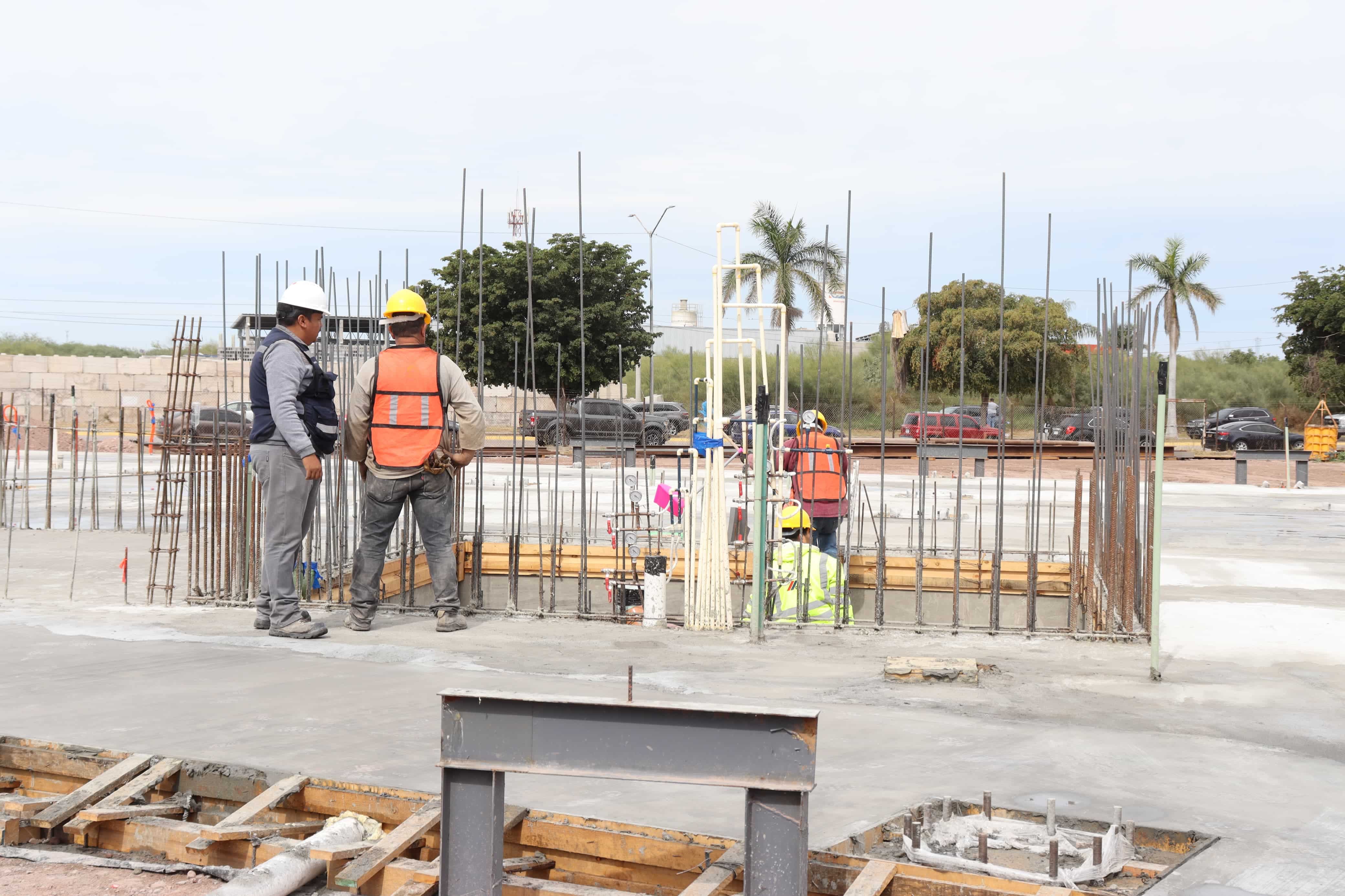 Obra de la Ciudad Millennial en Los Mochis