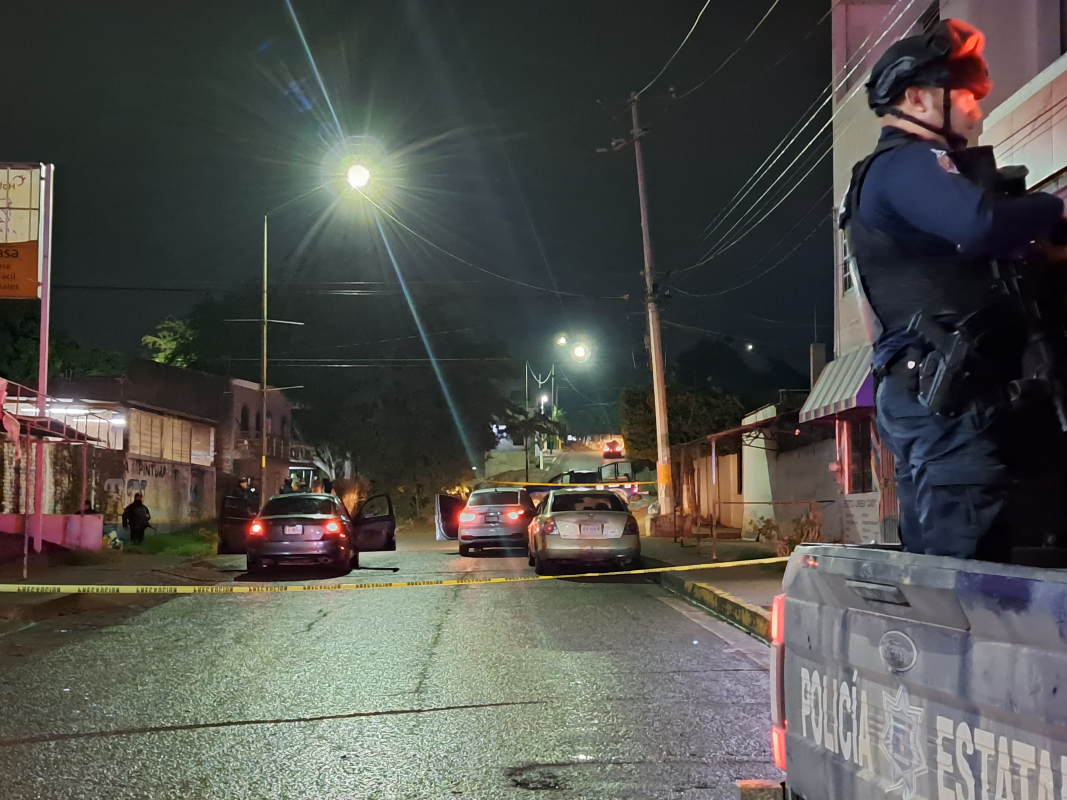 Autoridades desplegaron un operativo en la colonia La Lima luego del enfrentamiento.