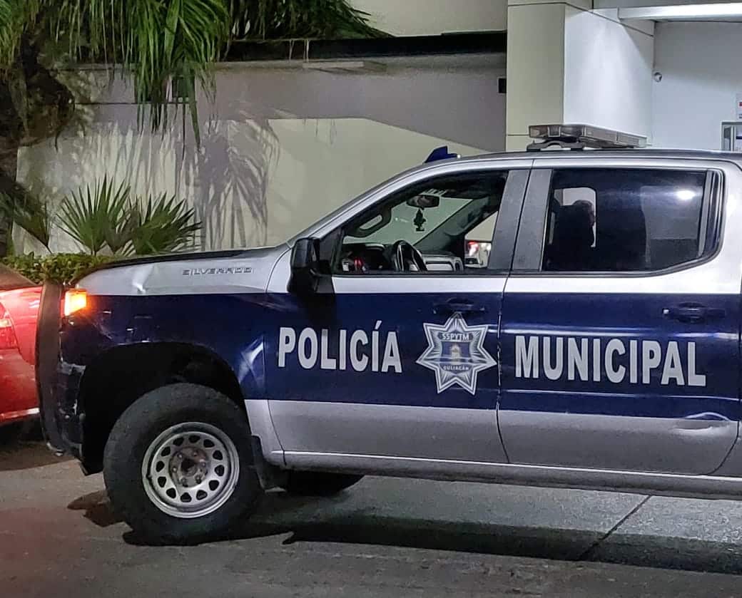 Patrulla de la Policía Municipal de Culiacán