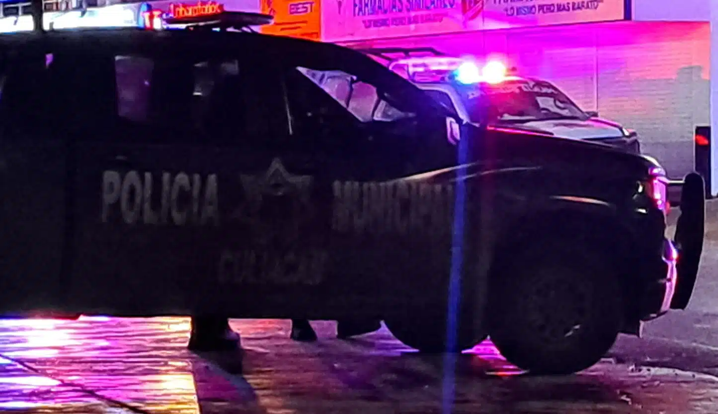Patrulla de la Policía Municipal de Culiacán