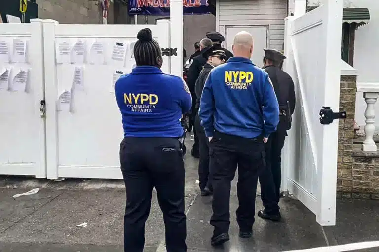 Agentes de policía de Nueva York