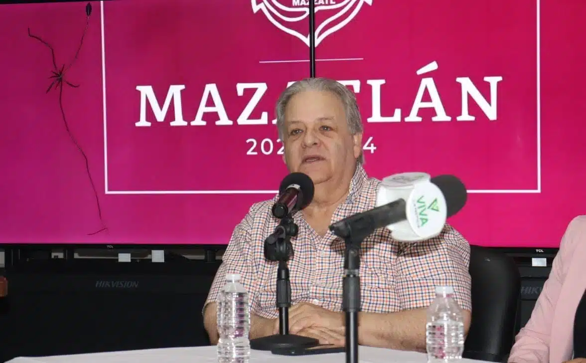 Raúl Rico González, director del Instituto de Cultura de Turismo y Arte de Mazatlán.