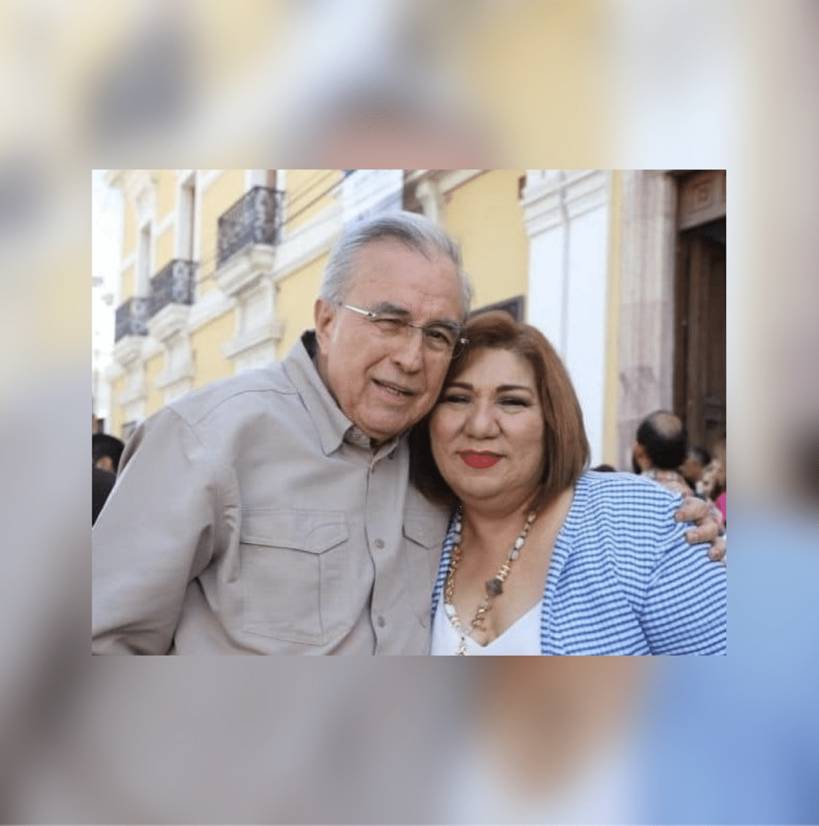 Rubén Rocha Moya y María Inés Pérez Corral