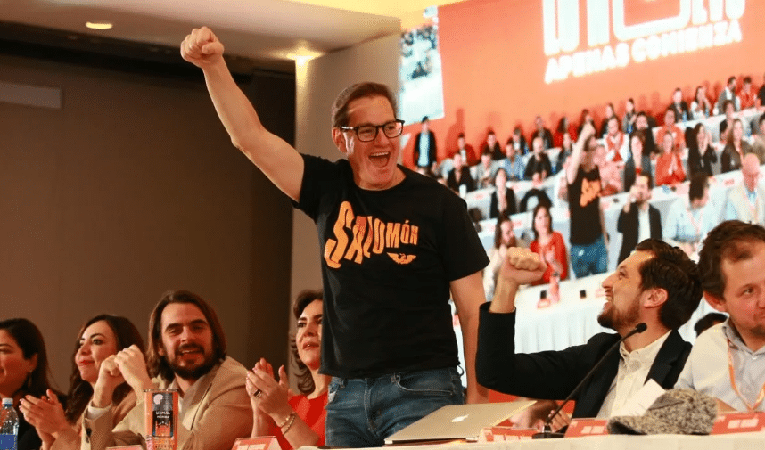 Salomón Chertorivski es elegido candidato de MC a la Jefatura de Gobierno de CDMX