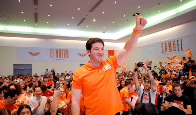 Tribunal electoral multa a Samuel García por actos anticipados de campaña