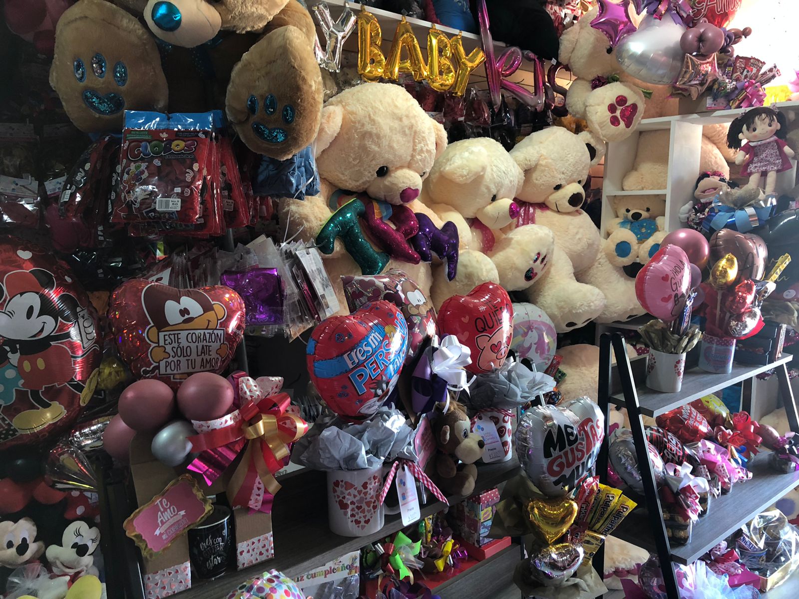 Peluches para regalar en San Valentín