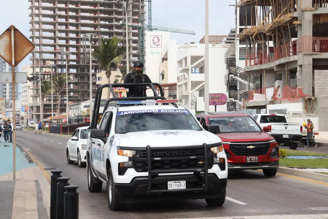 Operativo de seguridad por motivo del Carnaval de Mazatlán 2024,