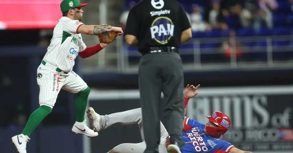 Puerto Rico mantiene el invicto al vencer a la novena azteca al son de 2-0 en Miami, Florida.