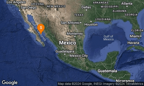 Sismo de 4.4 grados al noreste de BCS