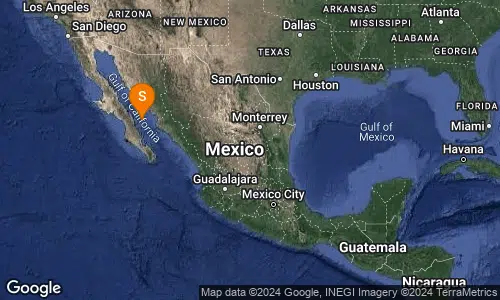 Sismo de 4.4 grados al noreste de BCS