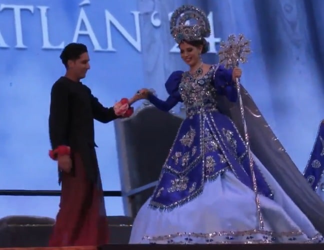 Siu Ling l, Reina de los Juegos Florales del Carnaval Mazatlán 2024