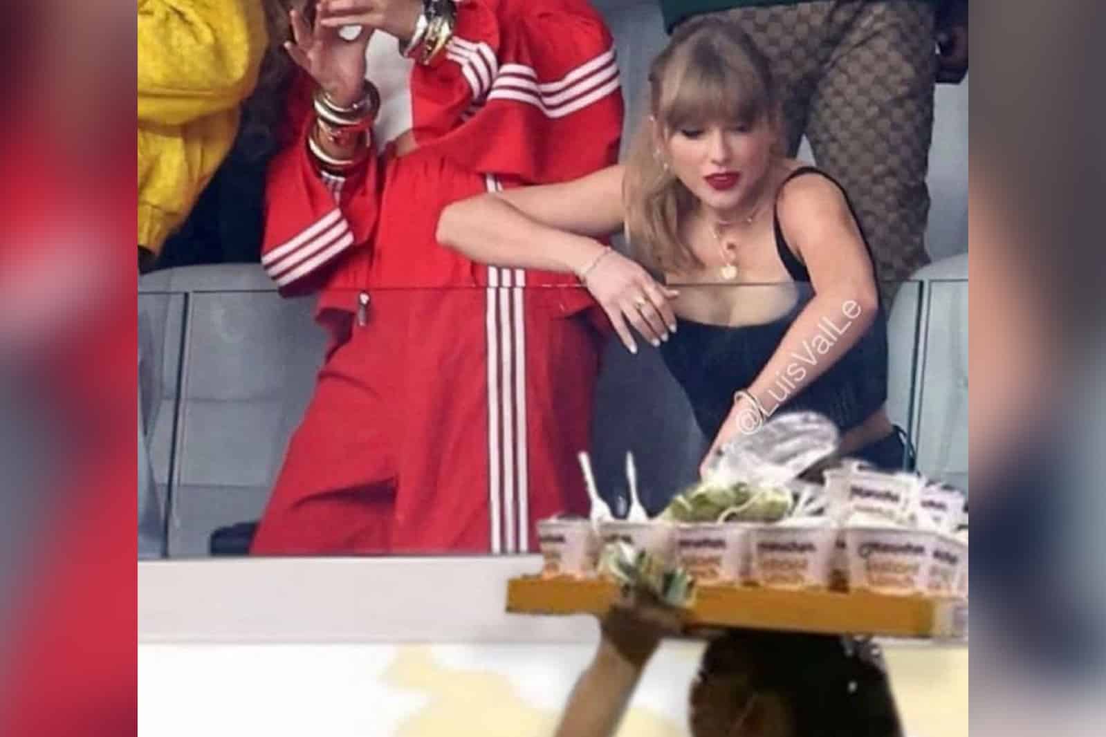 Taylor Swift y Través Kelce protagonizan memes en el Super Bowl LVIII