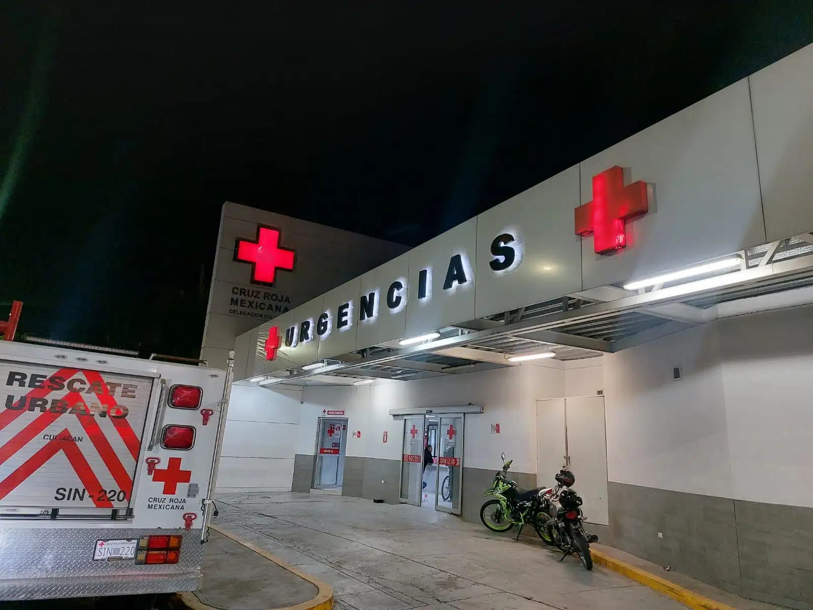 Urgencias de la Cruz Roja en Culiacán