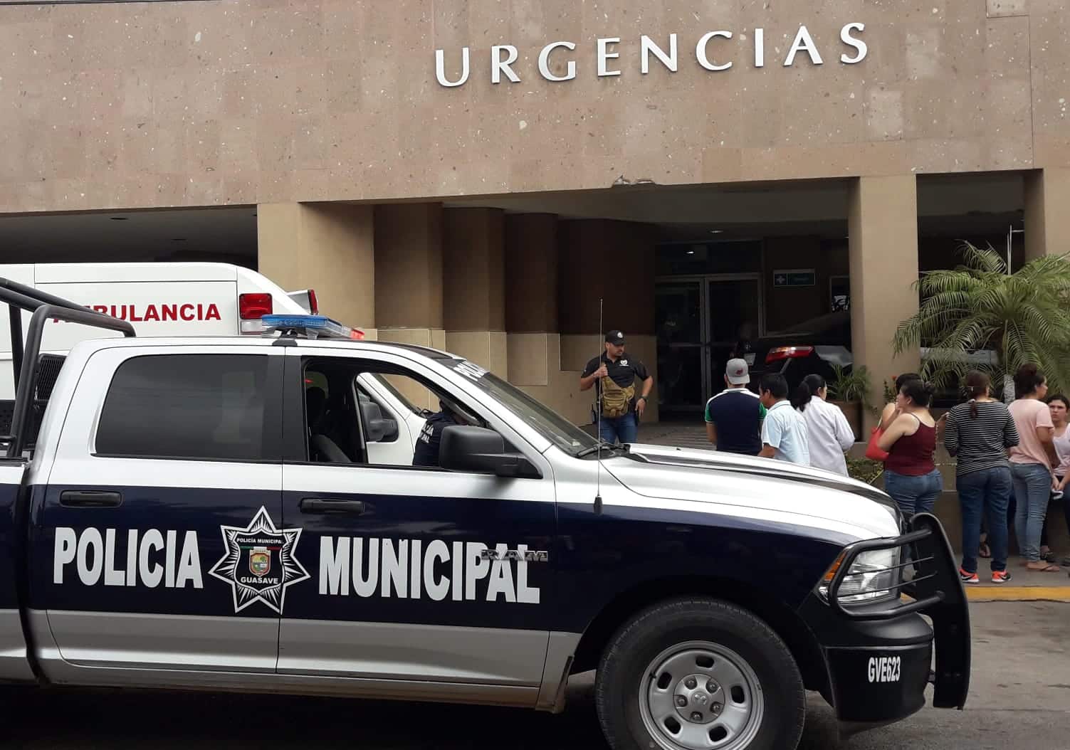 El menor fue trasladado a urgencias del Seguro Social.