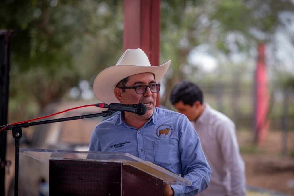 Walberto Sánchez Flores, presidente de la Asociación Ganadera Local