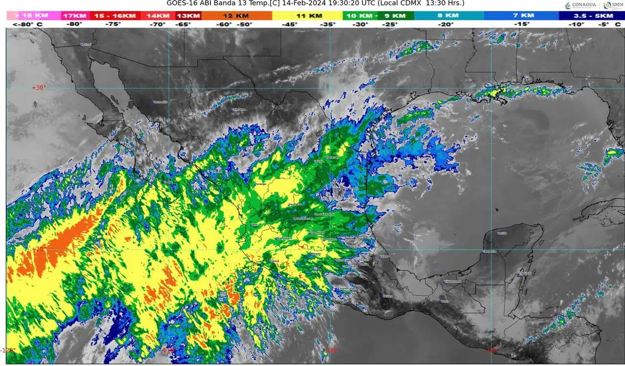 Mapa de México y clima