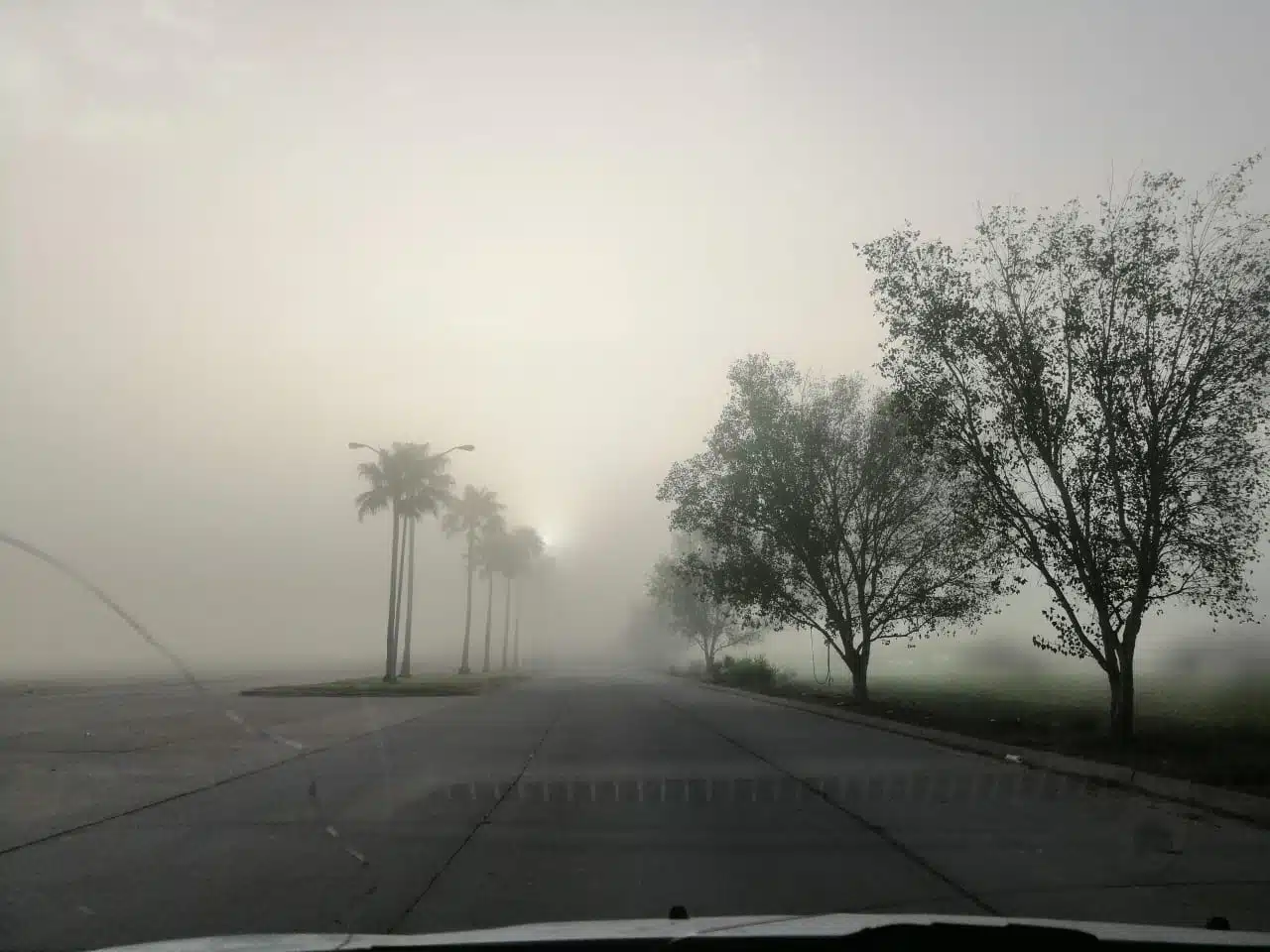 Niebla en Los Mochis