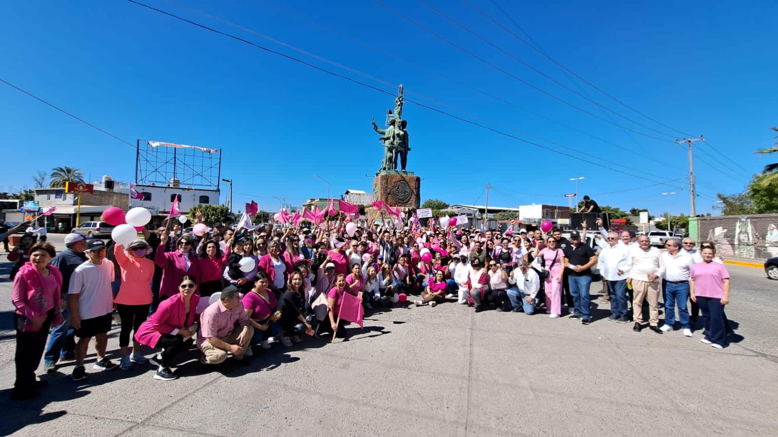 Marcha por la Democracia en Guasave