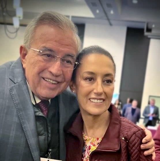 Gobernador y CLaudia