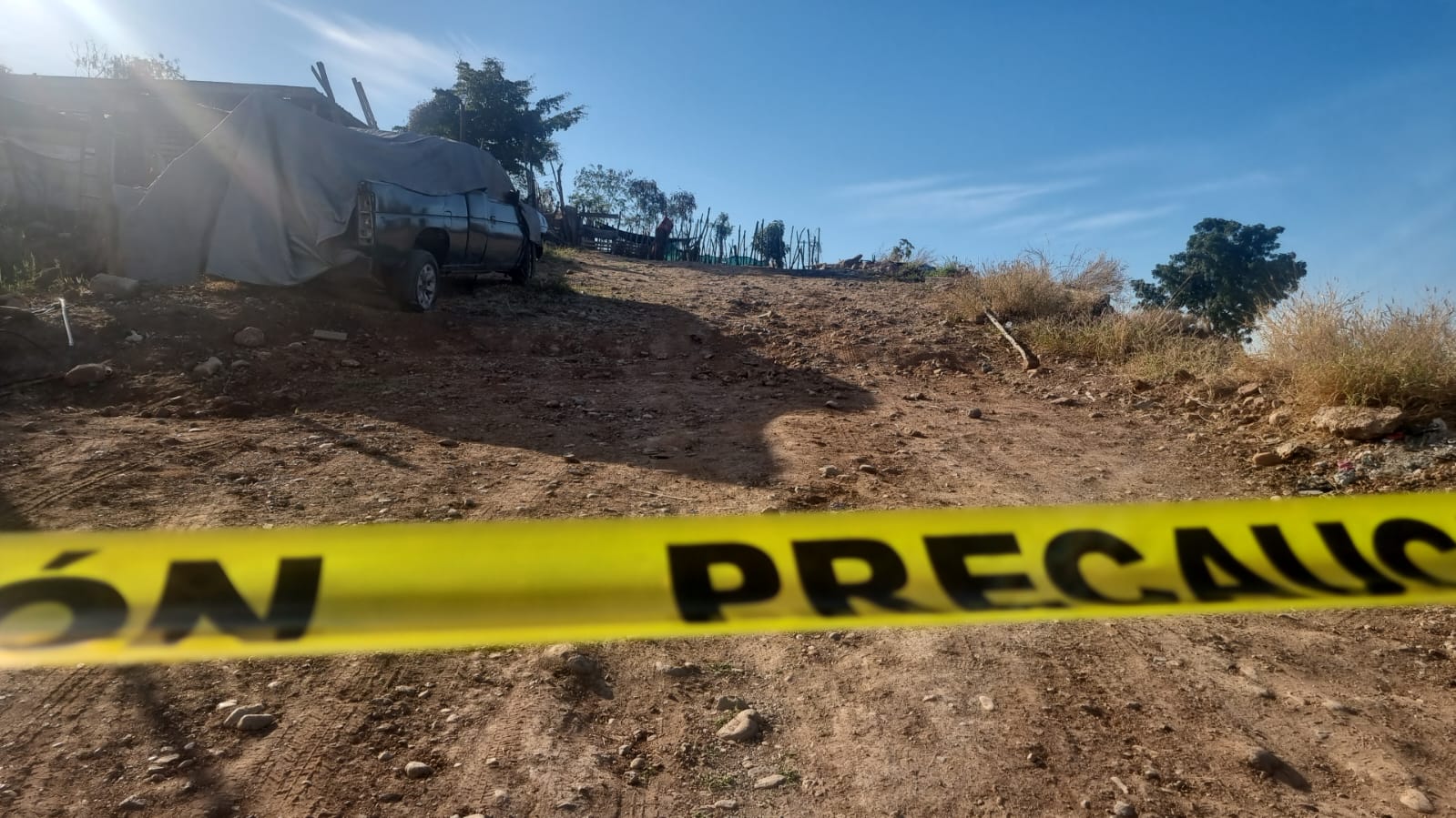 Cinta de precaución en Culiacán