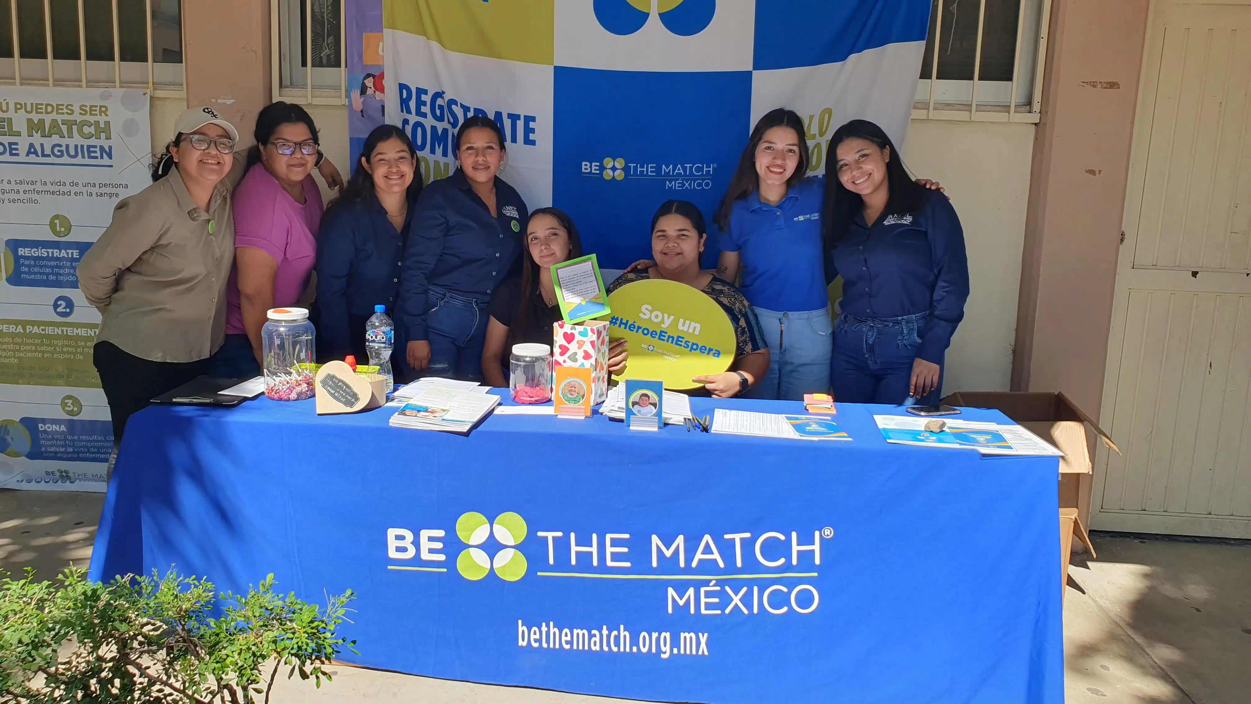 Campaña de Be The Match en las instalaciones de la Escuela de Ingeniería Mazatlán