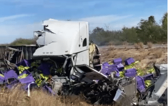 Tráiler accidentado