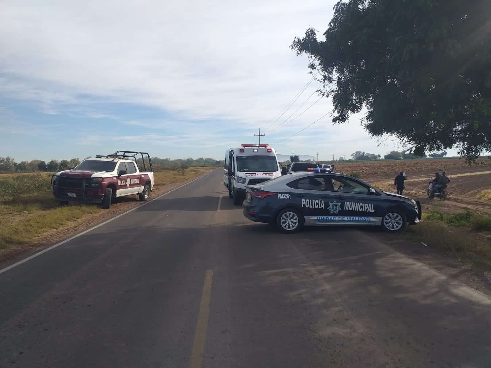 ambulancia y patrullas