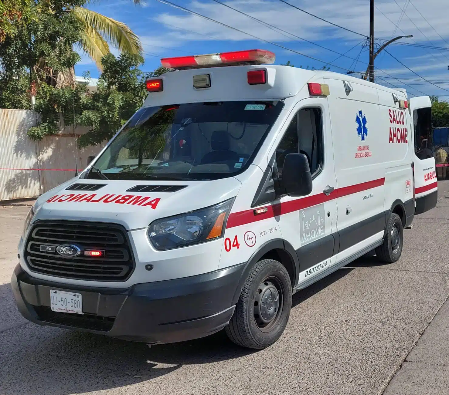Ambulancia de Servicios de Urgencias Médicas Municipales de Ahome